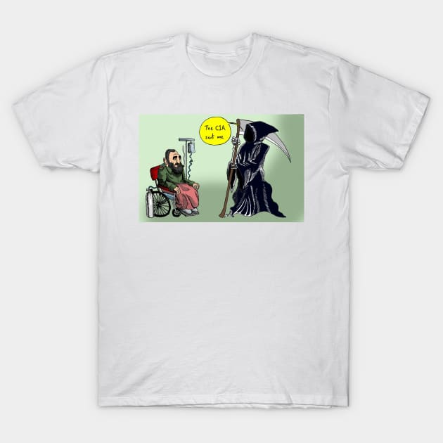 Casto Ha Muerto T-Shirt by Felipe.Makes.Cartoons